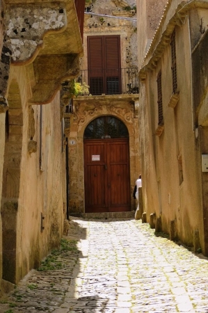 Zdjęcie z Włoch - średniowieczne uliczki Erice