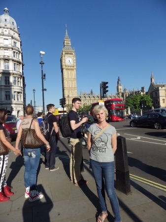 Zdjęcie z Wielkiej Brytanii - Ja i Big Ben :)