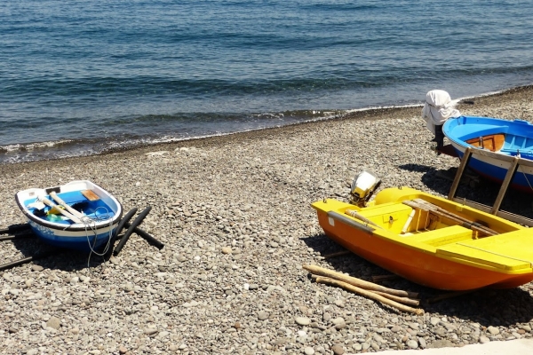 Zdjęcie z Włoch - kamieniste plaże Quattroocchie 