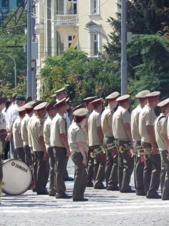 Zdjęcie z Bułgarii - Parada wojskowa...