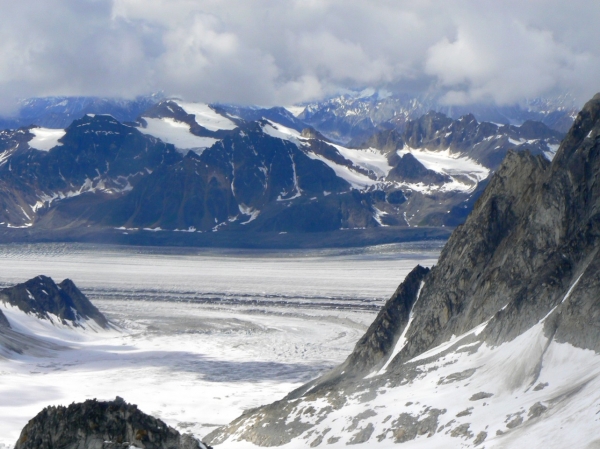 Zdjęcie ze Stanów Zjednoczonych - widoki z lotu wokół Mt McKinley