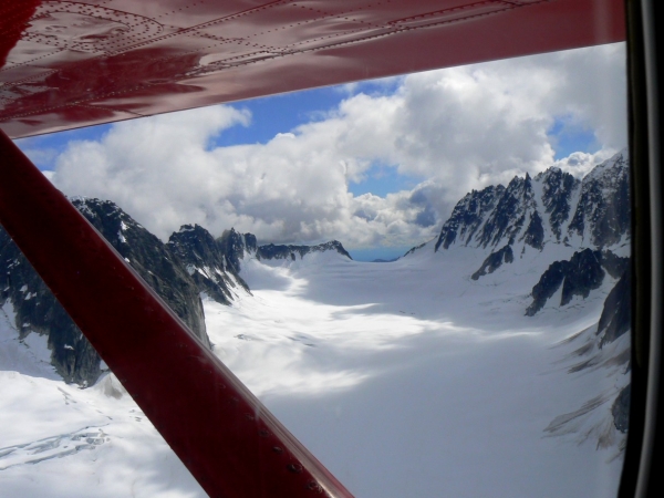 Zdjęcie ze Stanów Zjednoczonych - widoki z lotu wokół Mt McKinley