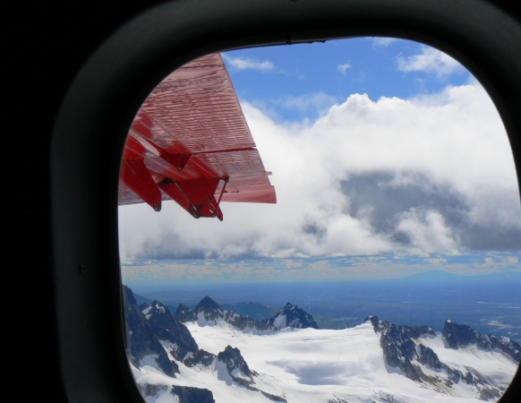 Zdjęcie ze Stanów Zjednoczonych - widoki z lotu wokół Mt McKinley