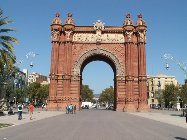 Zdjęcie z Hiszpanii - Arc de Triomf