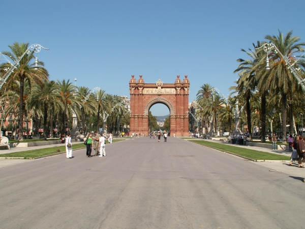 Zdjęcie z Hiszpanii - Arc de Triomf