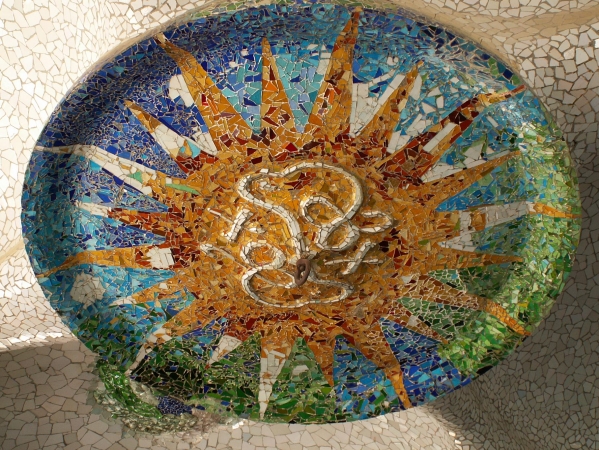 Zdjęcie z Hiszpanii - Parc Guell