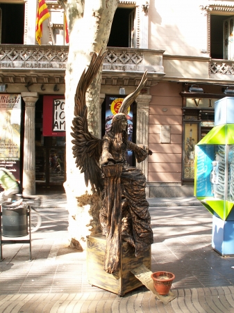 Zdjęcie z Hiszpanii - Ramblas