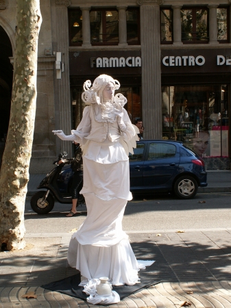 Zdjęcie z Hiszpanii - Ramblas
