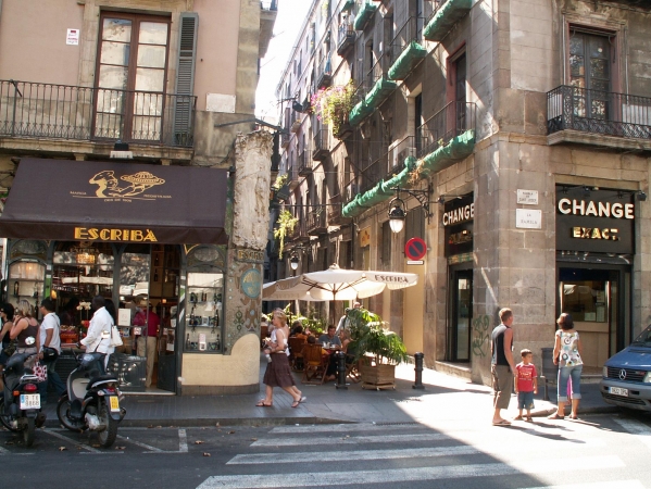 Zdjęcie z Hiszpanii - Ramblas