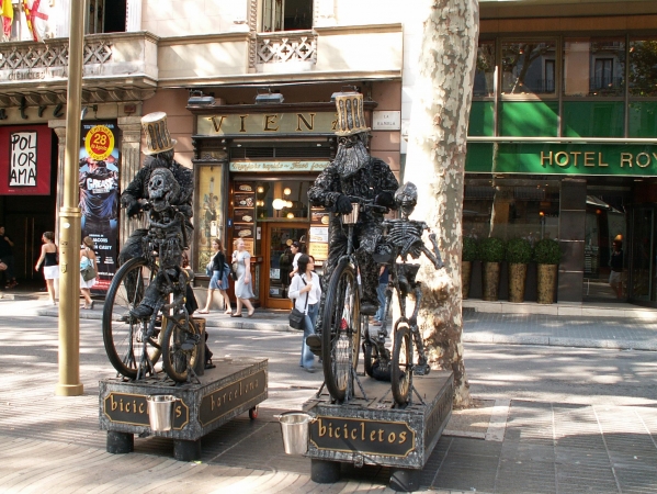 Zdjęcie z Hiszpanii - Ramblas
