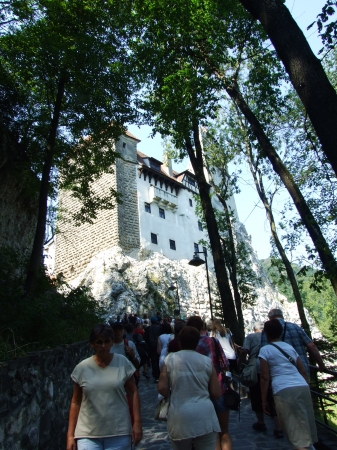 Zdjęcie z Rumunii - zamek Bran