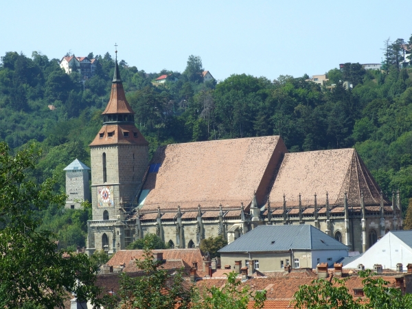 Zdjęcie z Rumunii - czarny kościół