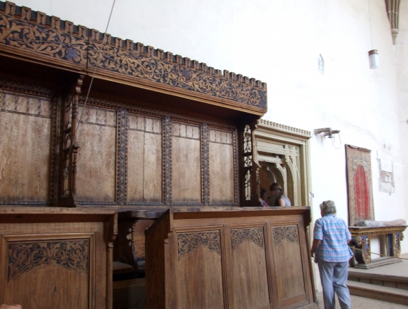 Zdjęcie z Rumunii - stalle w prezbiterium