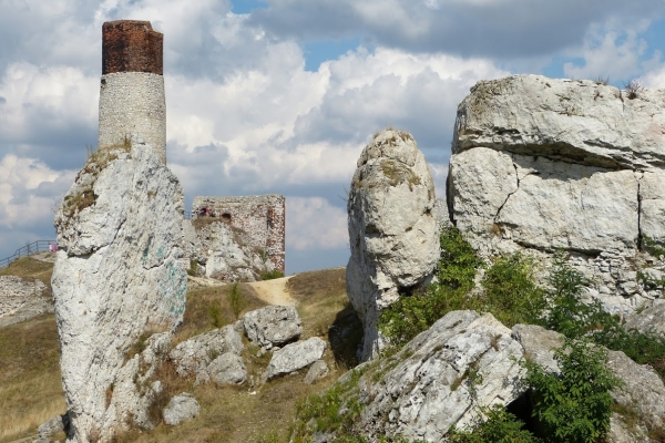 Zdjęcie z Polski - ruiny zamku Olsztyn