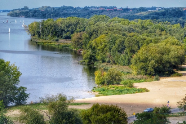 Zdjęcie z Polski - nadwiślańska plaża