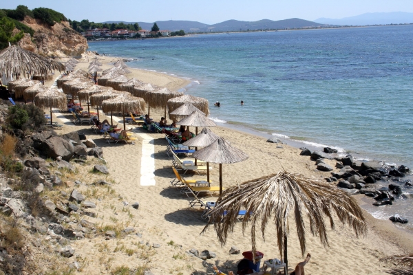 Zdjęcie z Grecji - Psakoudia Beach