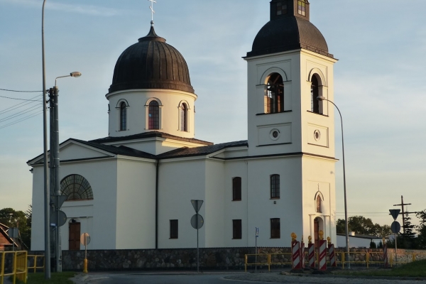 Zdjęcie z Polski - Zabłudów, klasycystyczna cerkiew Wniebowzięcia MB z 1845roku