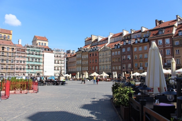 Zdjęcie z Polski - Ostatnie spojrzenie na Rynek Starego Miasta