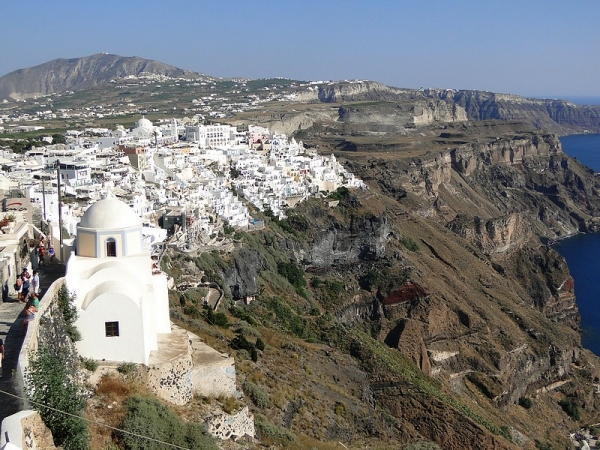 Zdjecie - Grecja - Santorini, Kamari