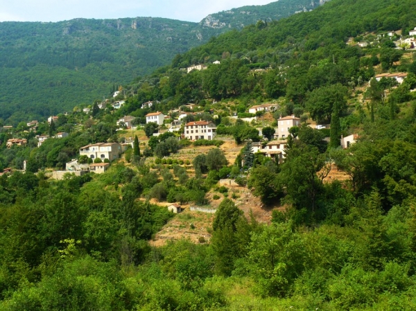 Zdjęcie z Francji - w drodze do Vence