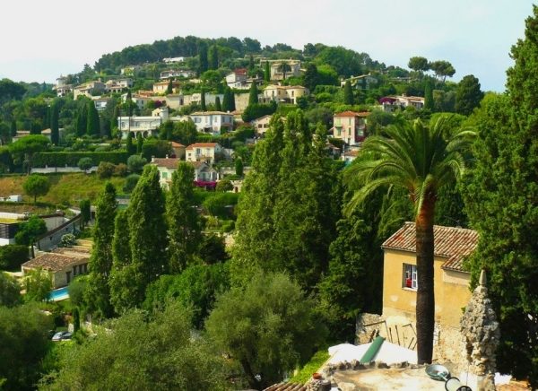Zdjęcie z Francji - widok z murów Saint-Paul-de Vence