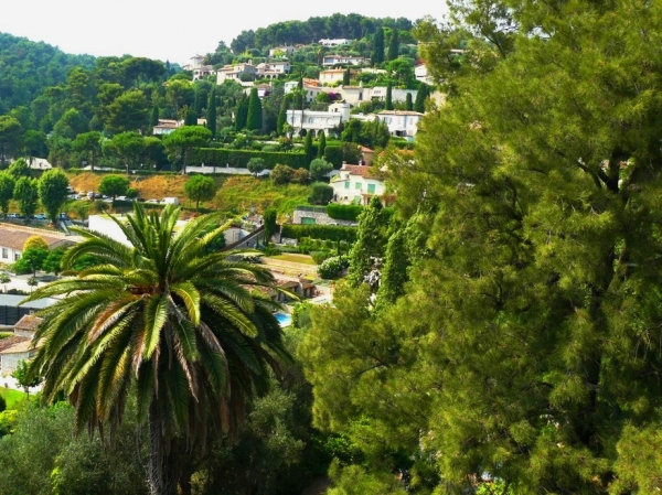 Zdjęcie z Francji - widok z murów Saint-Paul-de Vence