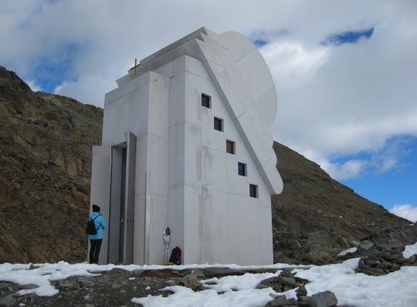 Zdjęcie z Austrii - Pitztal Glacier - kaplica