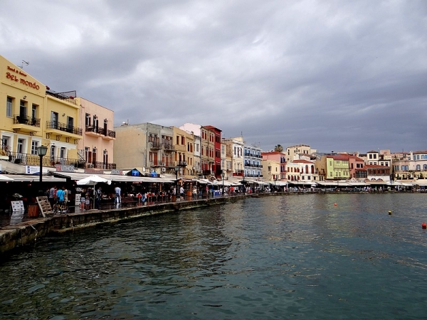 Zdjęcie z Grecji - Chania pochmurna.