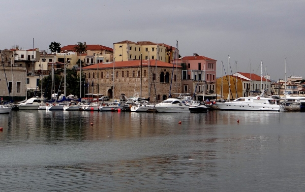 Zdjęcie z Grecji - Chania - port