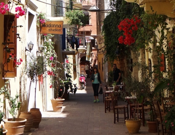 Zdjęcie z Grecji - Chania - stare miasto.