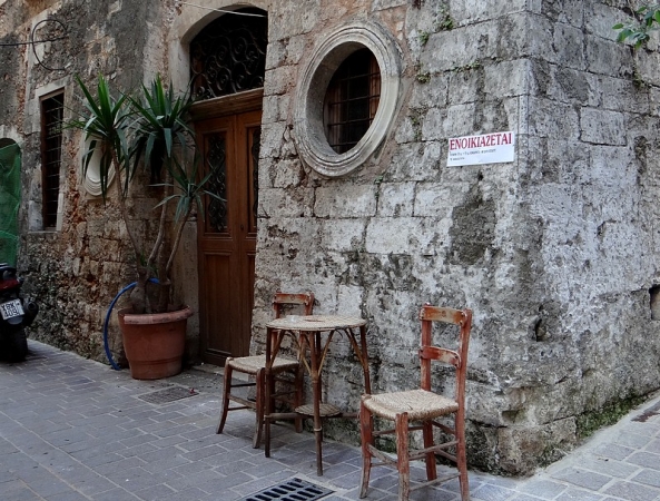 Zdjęcie z Grecji - Chania - stare miasto.