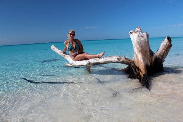 Zdjęcie z Kuby - Na plaży "Playa Sirena"