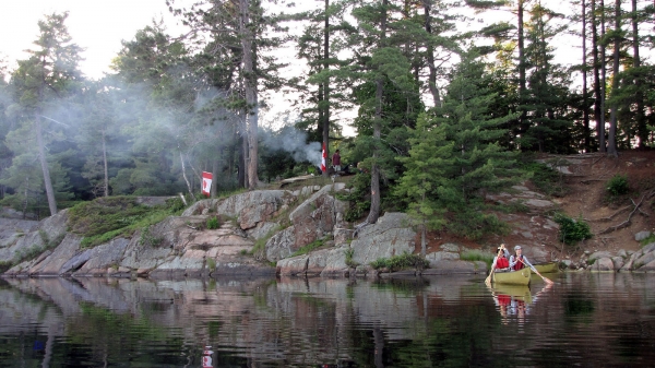 Zdjęcie z Kanady - Park Killarney Provincial Park, Ontario, miejsce nr 55 na jeziorze Carlyle Lake