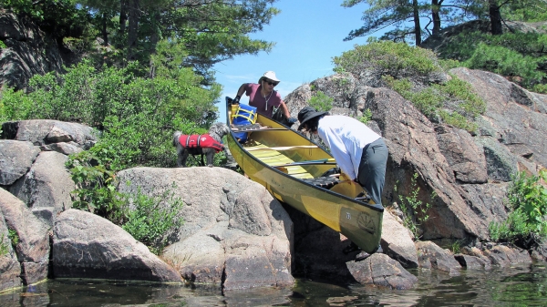 Zdjęcie z Kanady - Park Killarney Provincial Park, Ontario, miejsce nr 55 na jeziorze Carlyle Lake