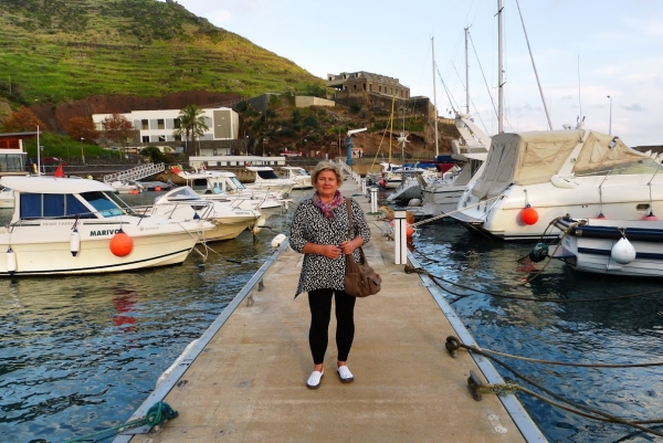 Zdjęcie z Portugalii - wieczorna przechadzka po marinie