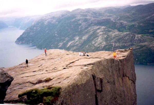 Zdjęcie z Norwegii - Preikestolen