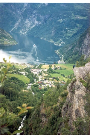 Zdjęcie z Norwegii - Geiranger