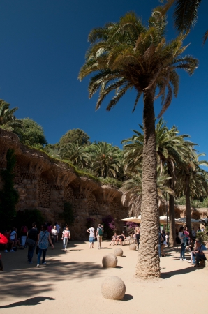 Zdjęcie z Hiszpanii - Park Guell