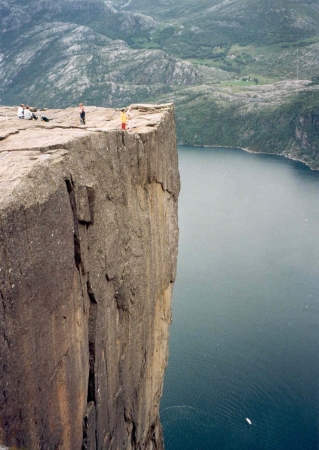 Zdjęcie z Norwegii - Preikestolen