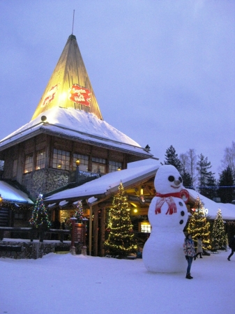 Zdjęcie z Finlandii - Rovaniemi - Wioska Świętego Mikołaja