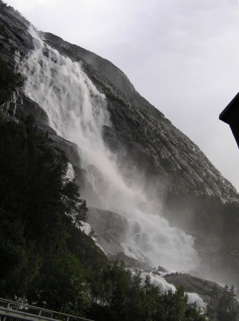 Zdjęcie z Norwegii - Langfoss