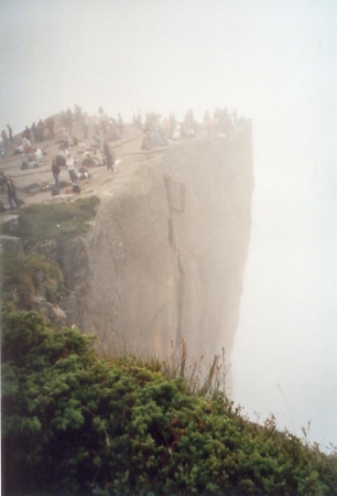 Zdjęcie z Norwegii - Preikestolen