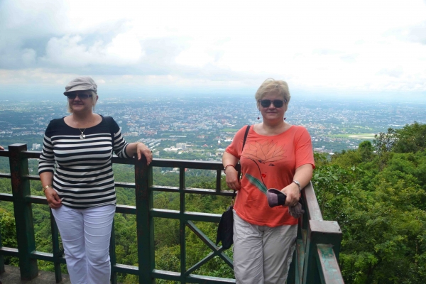 Zdjęcie z Tajlandii - Na punkcie widokowym w drodze do Wat Phra That Doi Suthep