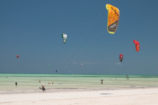 Zdjęcie z Tanzanii - Kitesurfing