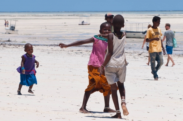Zdjęcie z Tanzanii - Paje - masajskie dzieci