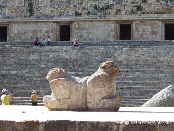 Zdjęcie z Meksyku - Ołtarz jaguarów w Uxmal