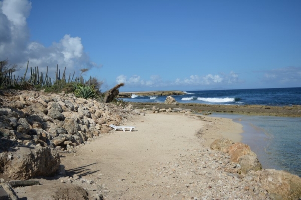 Zdjęcie z Curacao - Jedyna plaza na polnocnym wybrzezu