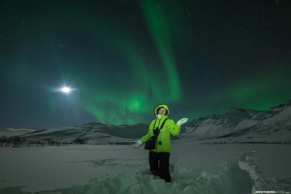 Zdjęcie z Norwegii - ZORZA POLARNA