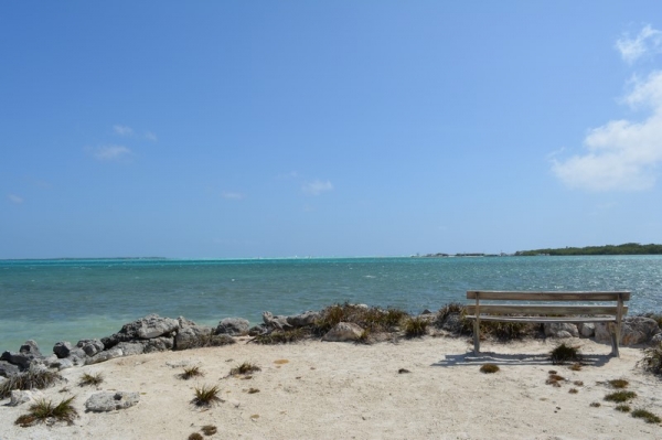 Zdjęcie z Bonaire - W oddali widac zarys powalajacego Sorobonu