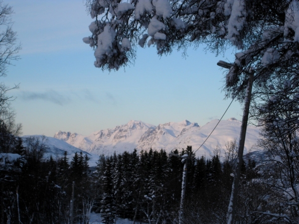 Zdjęcie z Norwegii - Tromso zimą